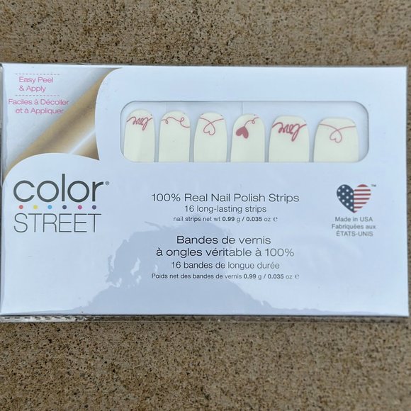 NEW Love Letter Color Street nails - Picture 1 of 4